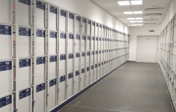 Камера хранения на станции Hauptbahnhof в Берлине