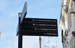 Камера хранения багажа в Кембридже