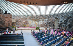Церковь Темппелиаукио в Хельсинки