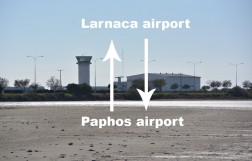 Как добраться из аэропорта Пафоса в аэропорт Ларнаки