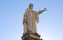 Памятник Данте Алигьери, Неаполь