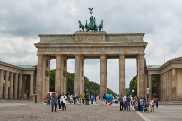 Бранденбургские ворота в Берлине