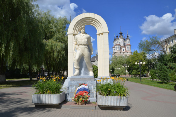 Памятник воинам-интернационалистам в Калуге