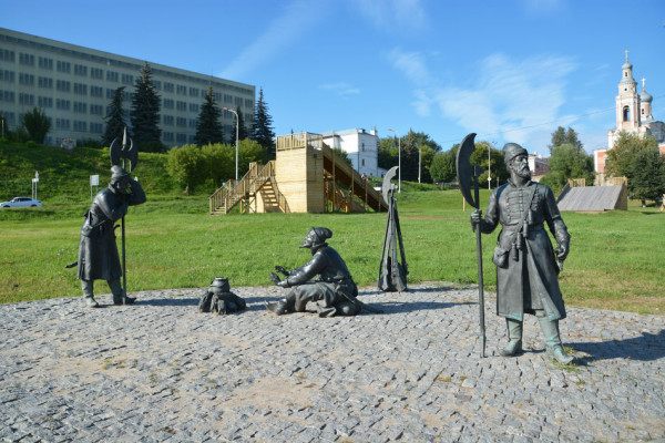 Жанровая скульптура «Стрельцы», Серпухов