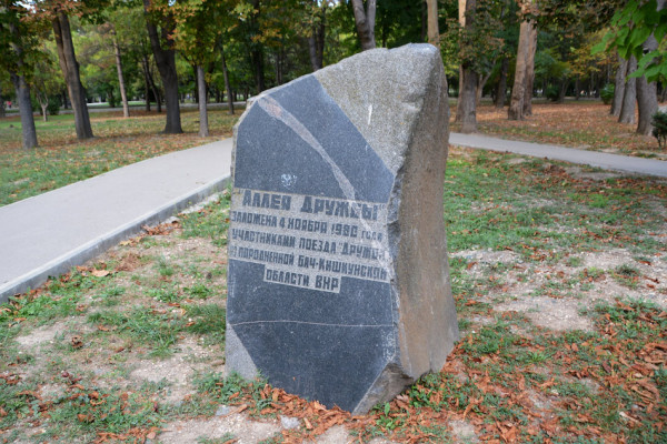 Аллея Дружбы