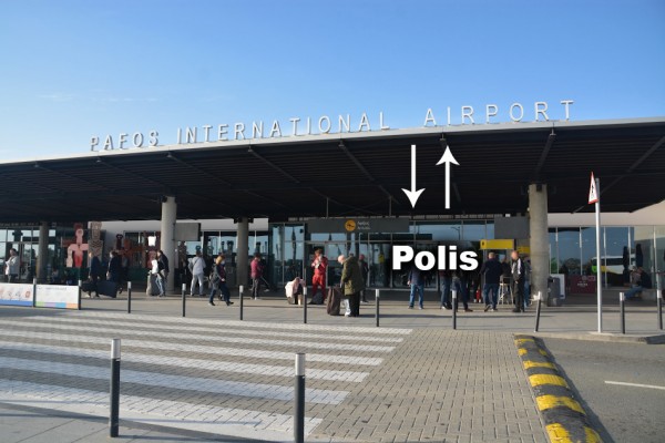 Как добраться из аэропорта Пафос в Полис