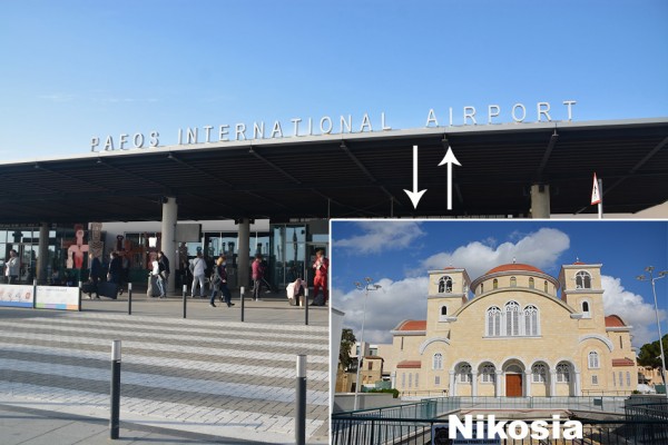 Как добраться из аэропорта Пафоса в Никосию