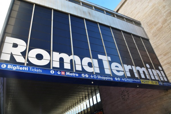 Камера хранения на станции Termini (Рим)