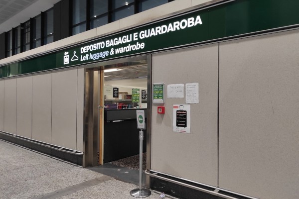 Камера хранения в аэропорту Милана (Мальпенса)